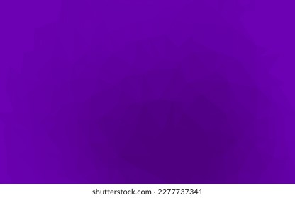 Dark Purple vector abstract polygonal cover. Triangular geometric sample with gradient.  Textured pattern for background.