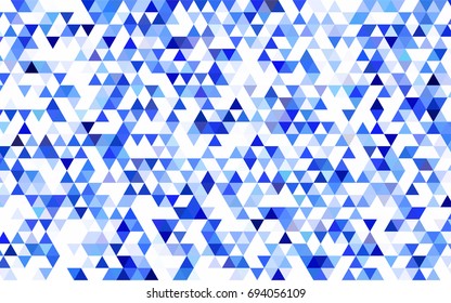 Dark Purple vector abstract polygonal template. A sample with polygonal shapes. Brand-new style for your business design.