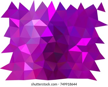Dark Purple vector abstract polygonal background. Shining colored illustration in a brand-new style. The elegant pattern can be used as part of a brand book.