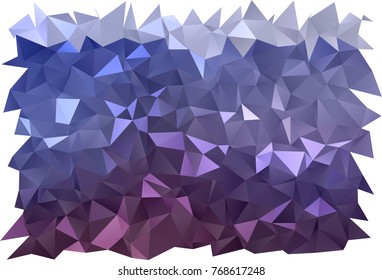 Dark Purple vector abstract polygonal template. Colorful abstract illustration with gradient. The completely new template can be used for your brand book.