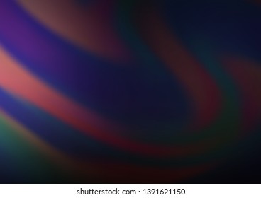 Dark Purple vector abstract template. Colorful abstract illustration with gradient. A new texture for your design.