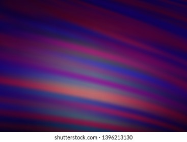 Dark Purple vector abstract template. Colorful illustration in abstract style with gradient. The elegant pattern for brand book.