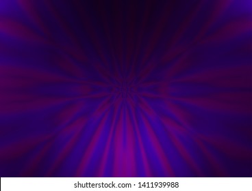 Dark Purple vector abstract template. Modern geometrical abstract illustration with gradient. Brand new design for your business.