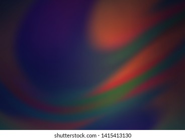 Dark Purple vector abstract template. Glitter abstract illustration with an elegant design. Brand new style for your business design.