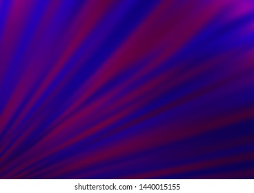 Dark Purple vector abstract template. Creative illustration in halftone style with gradient. Brand new style for your business design.