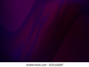 Dark Purple vector abstract template. Colorful illustration in blurry style with gradient. The template can be used for your brand book.