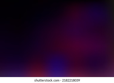 Dark Purple vector abstract template. Colorful illustration in blurry style with gradient. Template for cell phones.