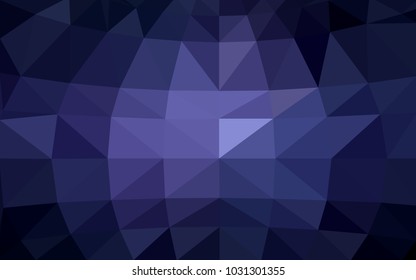 Dark Purple vector abstract textured polygonal background. Blurry triangle design. Pattern can be used for background.