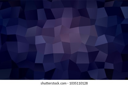 Dark Purple vector abstract textured polygonal background. Blurry rectangular design. The pattern with repeating rectangles can be used for background.