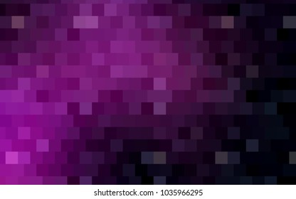 Dark Purple vector abstract textured polygonal background. Blurry rectangular design. The pattern with repeating rectangles can be used for background.