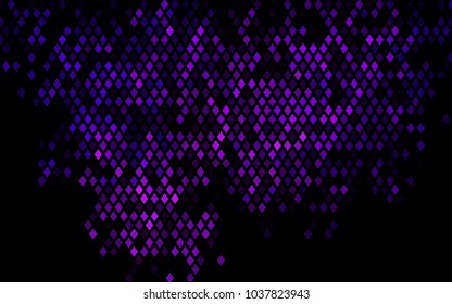 Dark Purple vector abstract textured polygonal background. Blurry rectangular design. The pattern with repeating rectangles can be used for background.