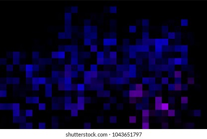 Dark Purple vector abstract textured polygonal background. Blurry rectangular design. The pattern with repeating rectangles can be used for background.