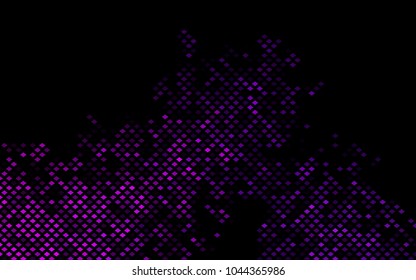 Dark Purple vector abstract textured polygonal background. Blurry rectangular design. The pattern with repeating rectangles can be used for background.