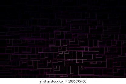 Dark Purple vector abstract textured polygonal background. Blurry rectangular design. The pattern with repeating rectangles can be used for background.
