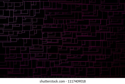 Dark Purple vector abstract textured polygonal background. Blurry rectangular design. The pattern with repeating rectangles can be used for background.