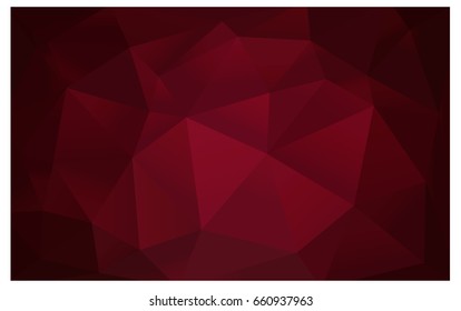 Dark Purple vector abstract textured polygonal background. Blurry triangle design. Pattern can be used for background.