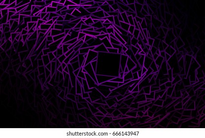 Dark Purple vector abstract textured polygonal background. Blurry rectangular design. The pattern with repeating rectangles can be used for background.