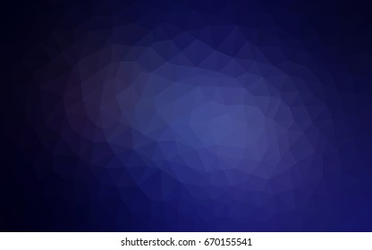 Dark Purple vector abstract textured polygonal background. Blurry triangle design. Pattern can be used for background.