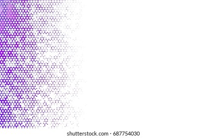 Dark Purple vector abstract textured polygonal background. Brand-new blurry hexagonal design. Pattern can be used for background.