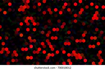 Dark Purple vector abstract textured polygonal background. Brand-new blurry hexagonal design. Pattern can be used for background.