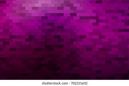 Dark Purple vector abstract textured polygonal background. Blurry rectangular design. The pattern with repeating rectangles can be used for background.