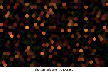 Dark Purple vector abstract textured polygonal background. Brand-new blurry hexagonal design. Pattern can be used for background.