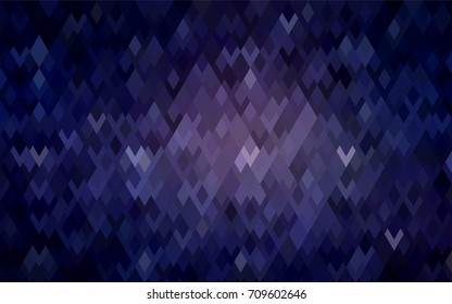 Dark Purple vector abstract textured polygonal background. Blurry rectangular design. The pattern with repeating rectangles can be used for background.
