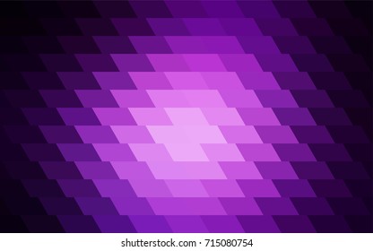 Dark Purple vector abstract textured polygonal background. Blurry rectangular design. The pattern with repeating rectangles can be used for background.