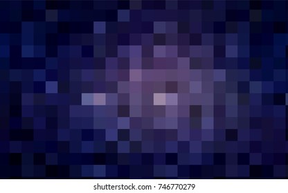 Dark Purple vector abstract textured polygonal background. Blurry rectangular design. The pattern with repeating rectangles can be used for background.