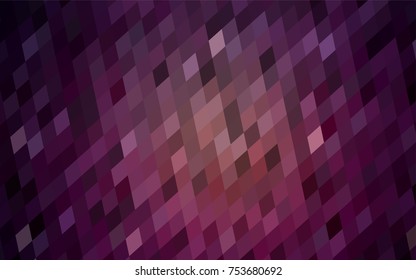 Dark Purple vector abstract textured polygonal background. Blurry rectangular design. The pattern with repeating rectangles can be used for background.