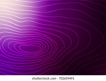 Dark Purple vector arabic abstract pattern. Doodles on blurred abstract background with gradient. Brand-new style for your business design.
