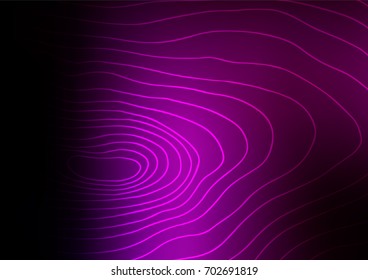 Dark Purple vector arabic abstract pattern. Geometric doodle illustration in Origami style with gradient. The textured pattern can be used for website.