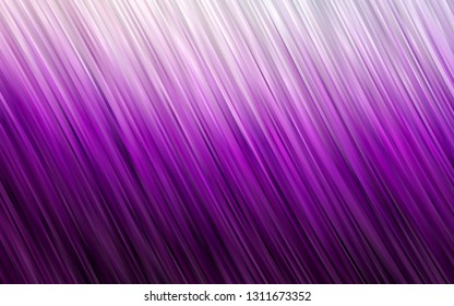 Dark Purple vector backdrop with bent lines. Colorful illustration in abstract marble style with gradient. A completely new template for your business design.