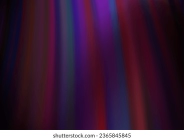 Dark Purple vector backdrop with bent lines. Creative illustration in halftone marble style with gradient. Pattern for your business design.
