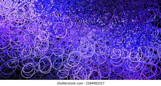 Fondo vector púrpura oscuro con formas caóticas. Ilustración abstracta moderna con formas aleatorias gradientes. Diseño inteligente para su negocio.