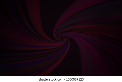 Dark Purple vector backdrop with curved lines. An elegant bright illustration with gradient. The best colorful design for your business.