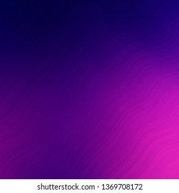 Dark Purple vector backdrop with curves. Abstract gradient illustration with wry lines. Pattern for websites, landing pages.