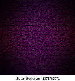 Dark Purple vector backdrop with curves. Abstract gradient illustration with wry lines. Pattern for ads, commercials.