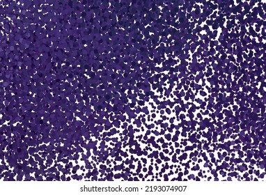 Dark Purple vector backdrop with dots. Modern abstract illustration with colorful water drops. New template for your brand book.