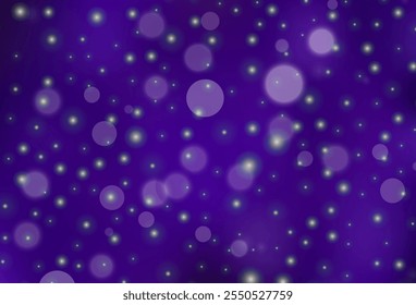 Dark Purple vector backdrop in holiday style. Colorful illustration with Christmas simbols and signs. Pattern for booklets, leaflets of education.
