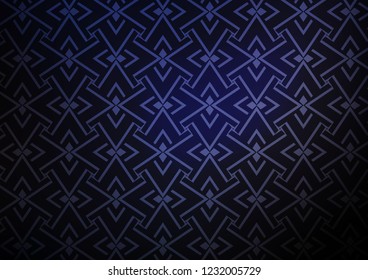 Dark Purple vector backdrop with long lines. Lines on blurred abstract background with gradient. Pattern for websites, landing pages.