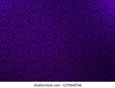 Dark Purple vector backdrop with long lines. Lines on blurred abstract background with gradient. Pattern for business booklets, leaflets.