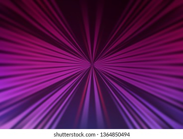 Dark Purple vector backdrop with long lines. Decorative shining illustration with lines on abstract template. Backdrop for TV commercials.