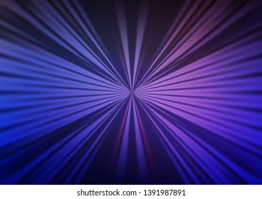 Dark Purple vector backdrop with long lines. Shining colored illustration with narrow lines. Pattern for websites, landing pages.