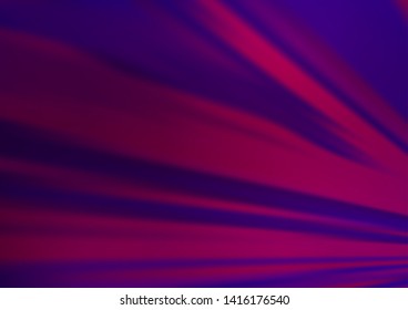 Dark Purple vector backdrop with long lines. Decorative shining illustration with lines on abstract template. Pattern for websites, landing pages.