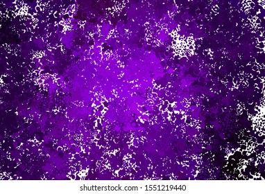 Dark Purple vector backdrop with memphis shapes. Illustration with colorful gradient shapes in abstract style. Modern design for your business card.