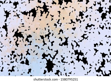 Dark Purple vector backdrop with memphis shapes. Simple colorful illustration with abstract gradient shapes. Best smart design for your business.