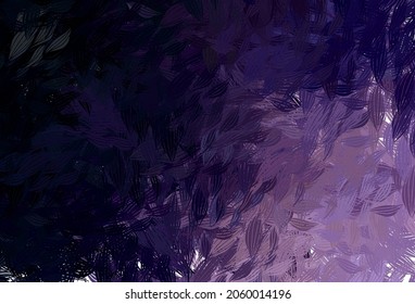 Dark Purple vector backdrop with memphis shapes. Colorful chaotic forms with gradient in modern style. Elegant design for wallpapers.