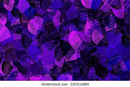 Fondo vector púrpura oscuro con formas memphis. Ilustración abstracta moderna con formas aleatorias coloridas. Mejor diseño inteligente para su negocio.