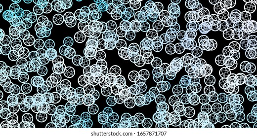 Dark Purple vector backdrop with mystery symbols. Retro design in abstract style with witchcraft forms. Simple base for your occult design.